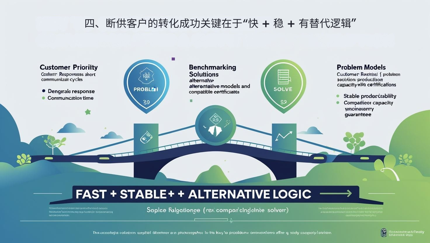 四、断供客户的转化成功关键在于“快 + 稳 + 有替代逻辑”