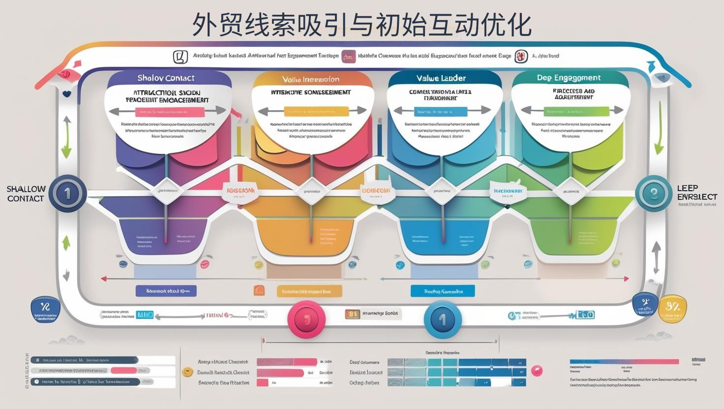 外贸线索吸引与初始互动优化