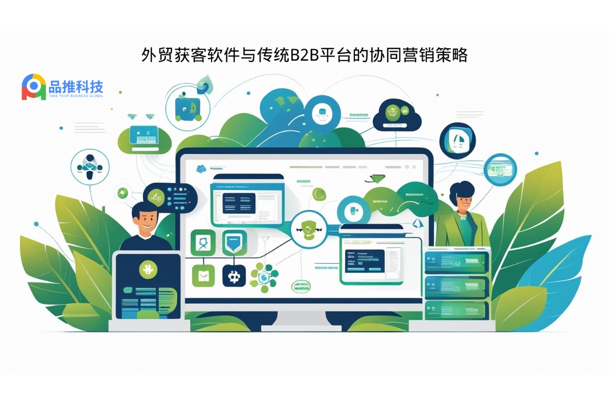 外贸获客软件与传统B2B平台的协同营销策略
