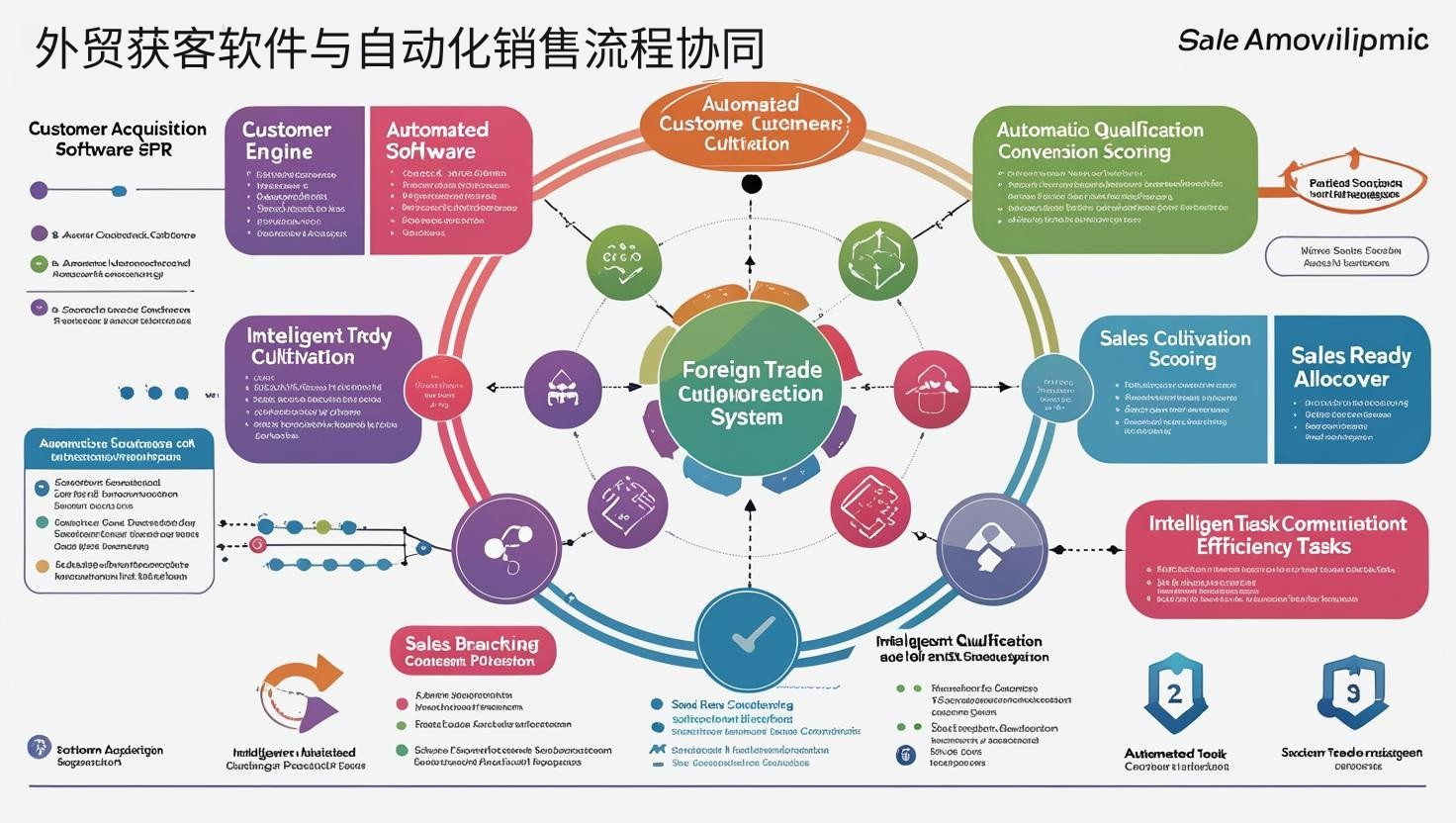 外贸获客软件与自动化销售流程协同