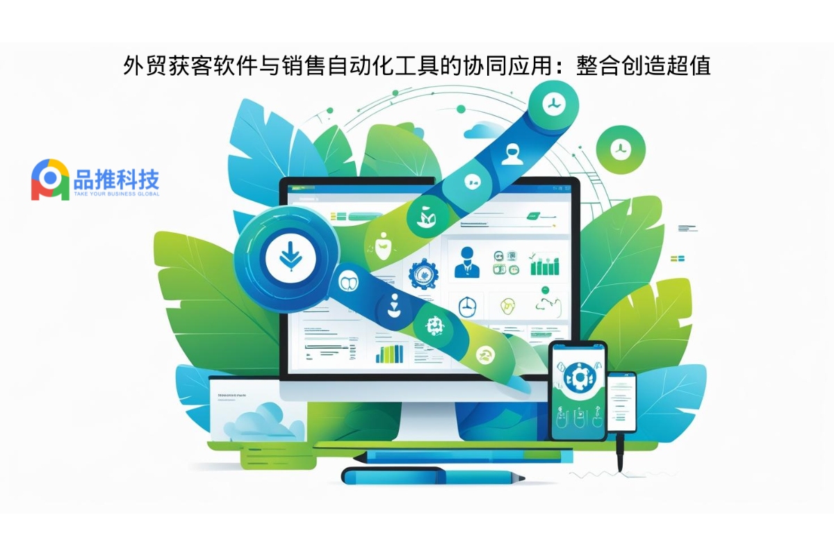 外贸获客软件与销售自动化工具的协同应用：整合创造超值