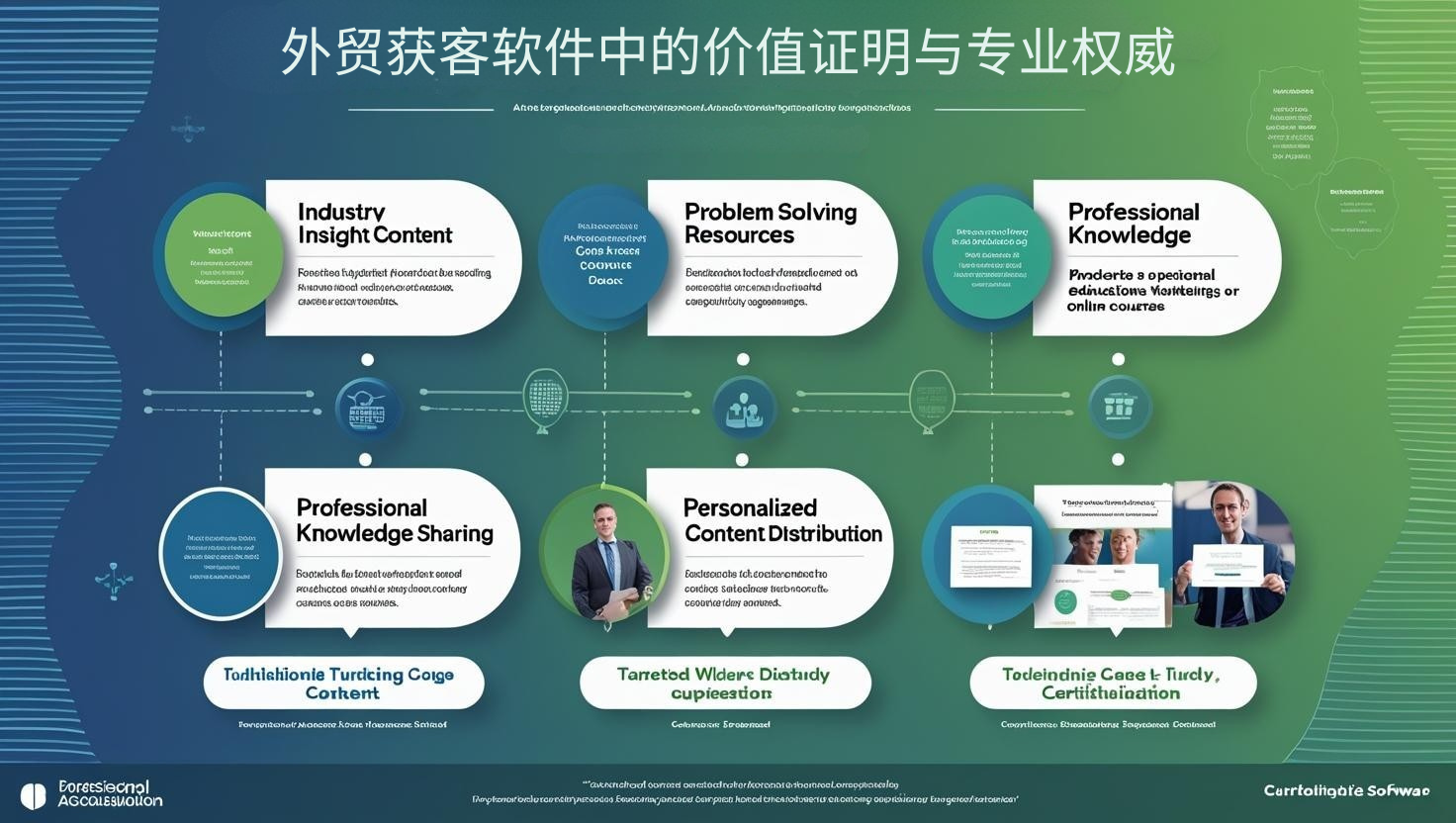 外贸获客软件中的价值证明与专业权威