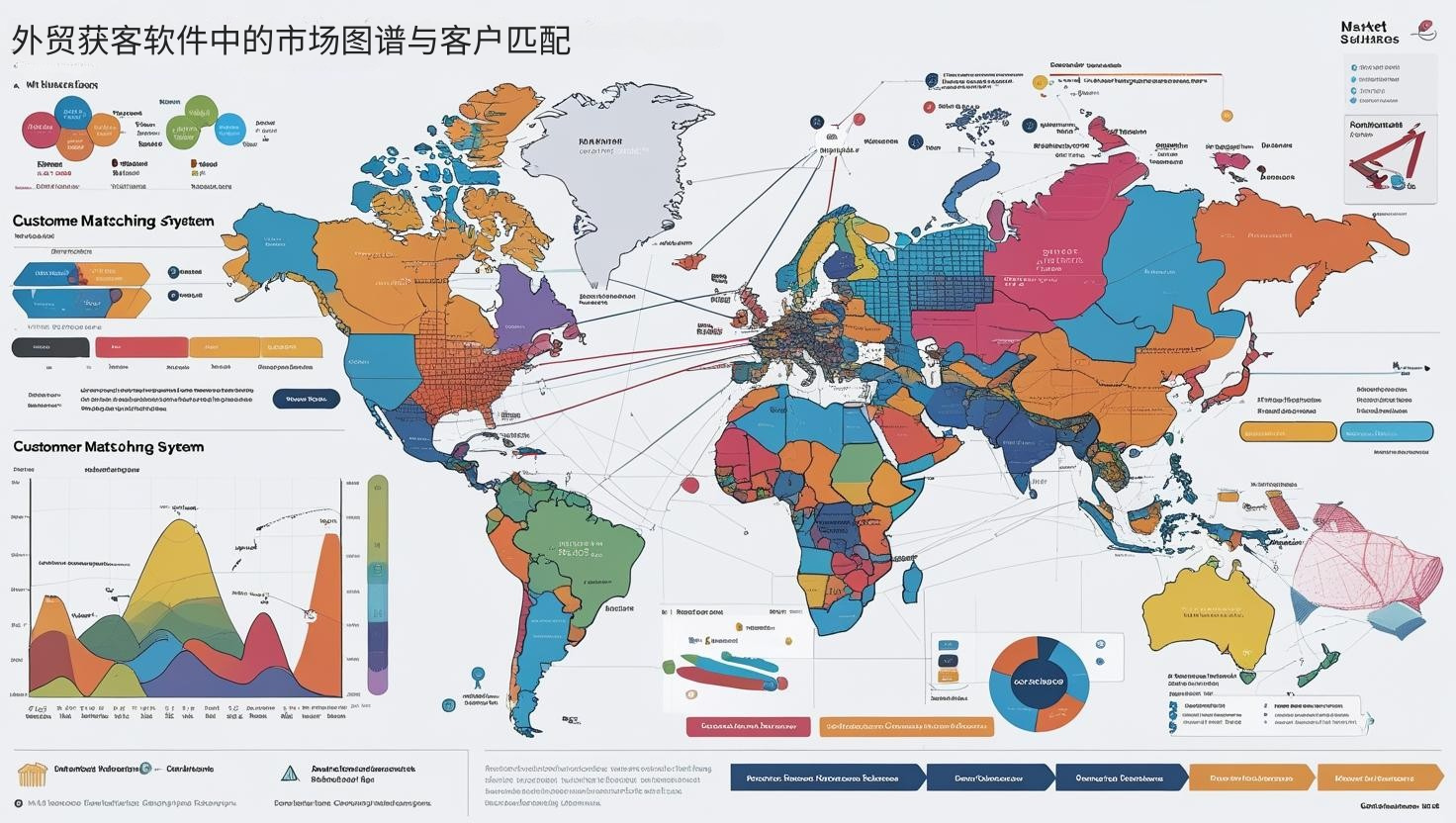 外贸获客软件中的市场图谱与客户匹配
