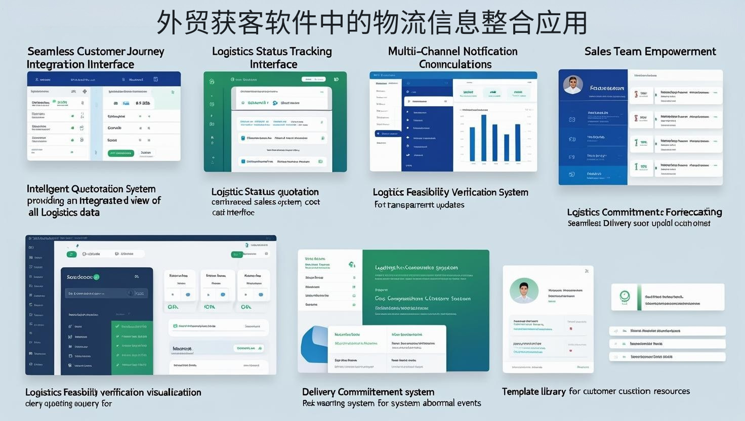 外贸获客软件中的物流信息整合应用