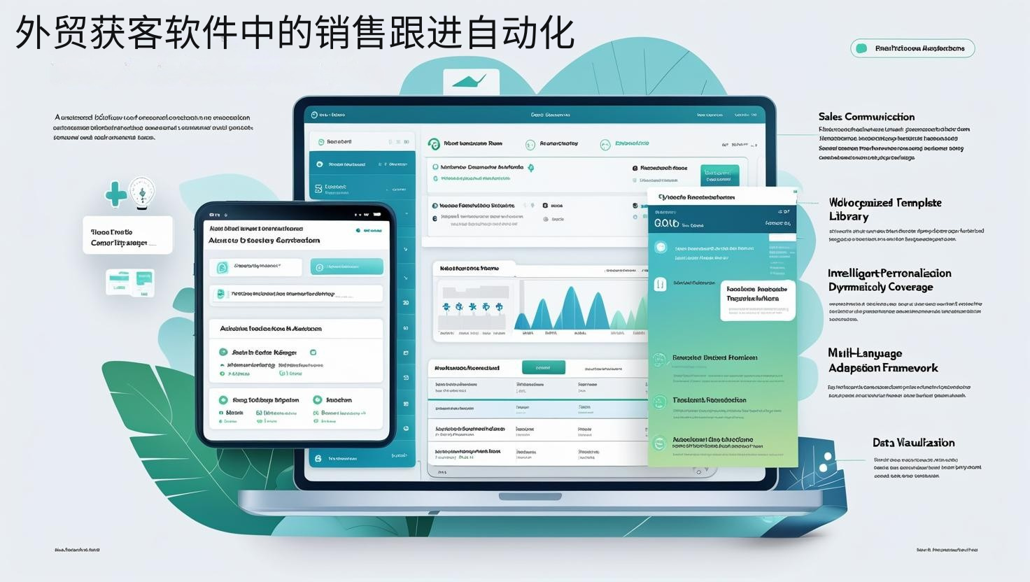 外贸获客软件中的销售跟进自动化