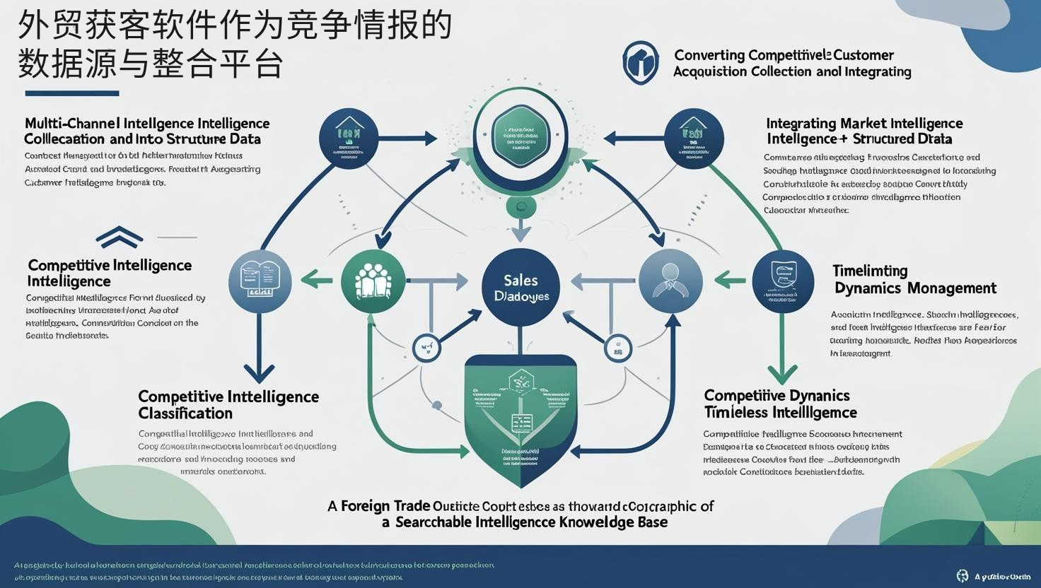 外贸获客软件作为竞争情报的数据源与整合平台