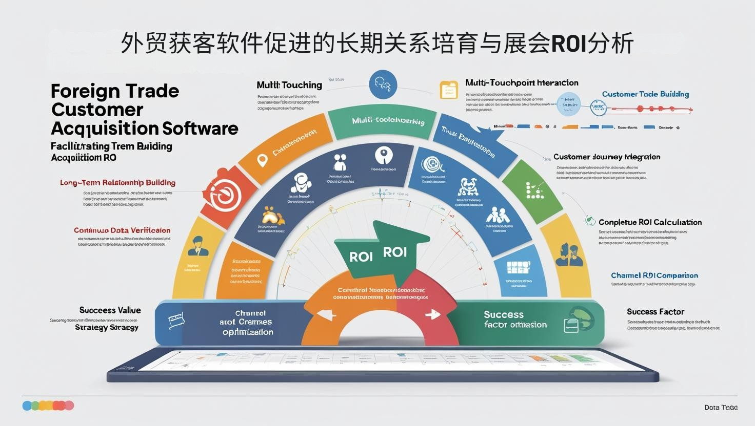 外贸获客软件促进的长期关系培育与展会ROI分析