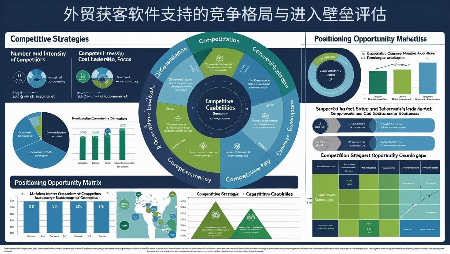 外贸获客软件支持的竞争格局与进入壁垒评估