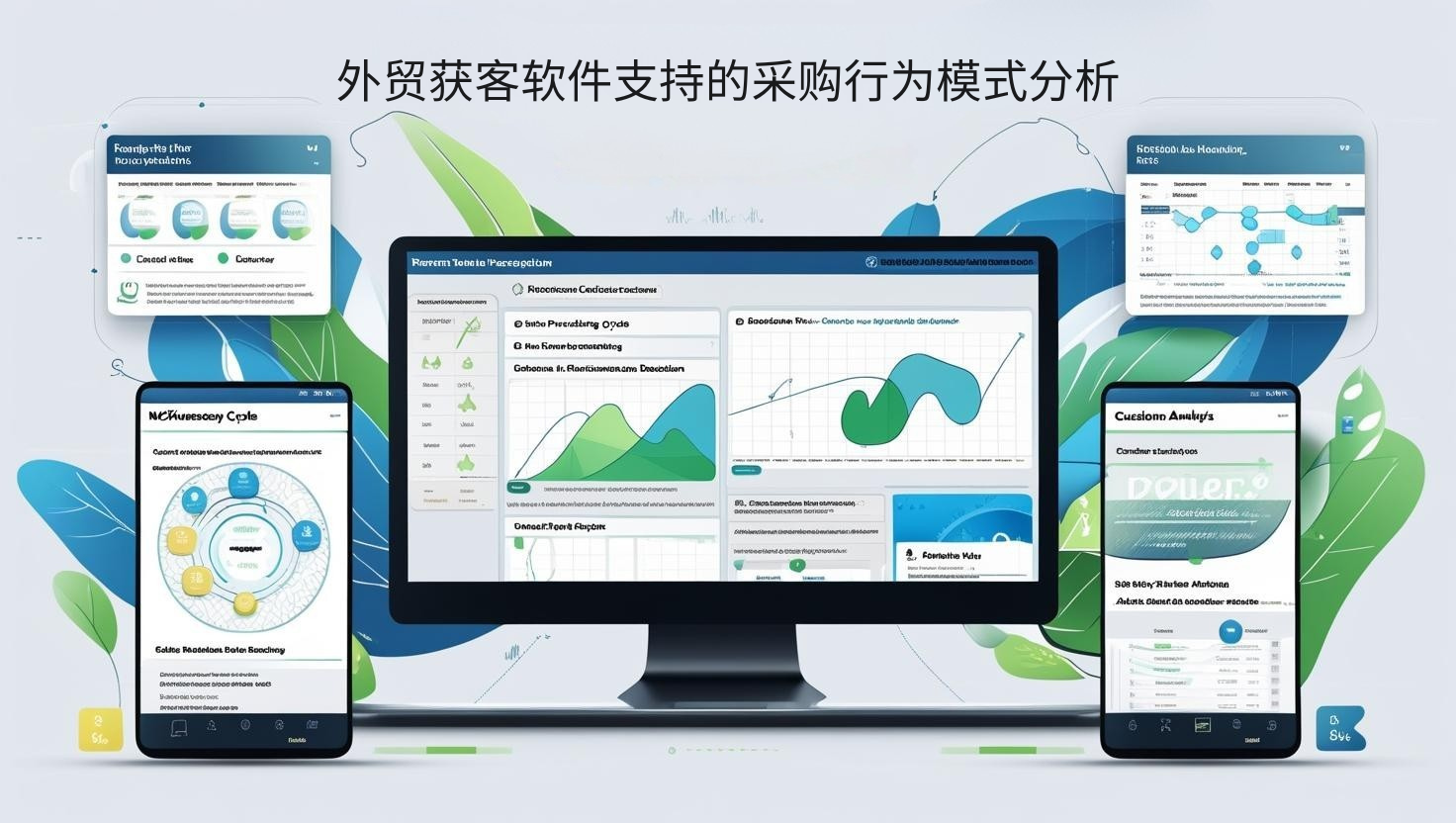 外贸获客软件支持的采购行为模式分析