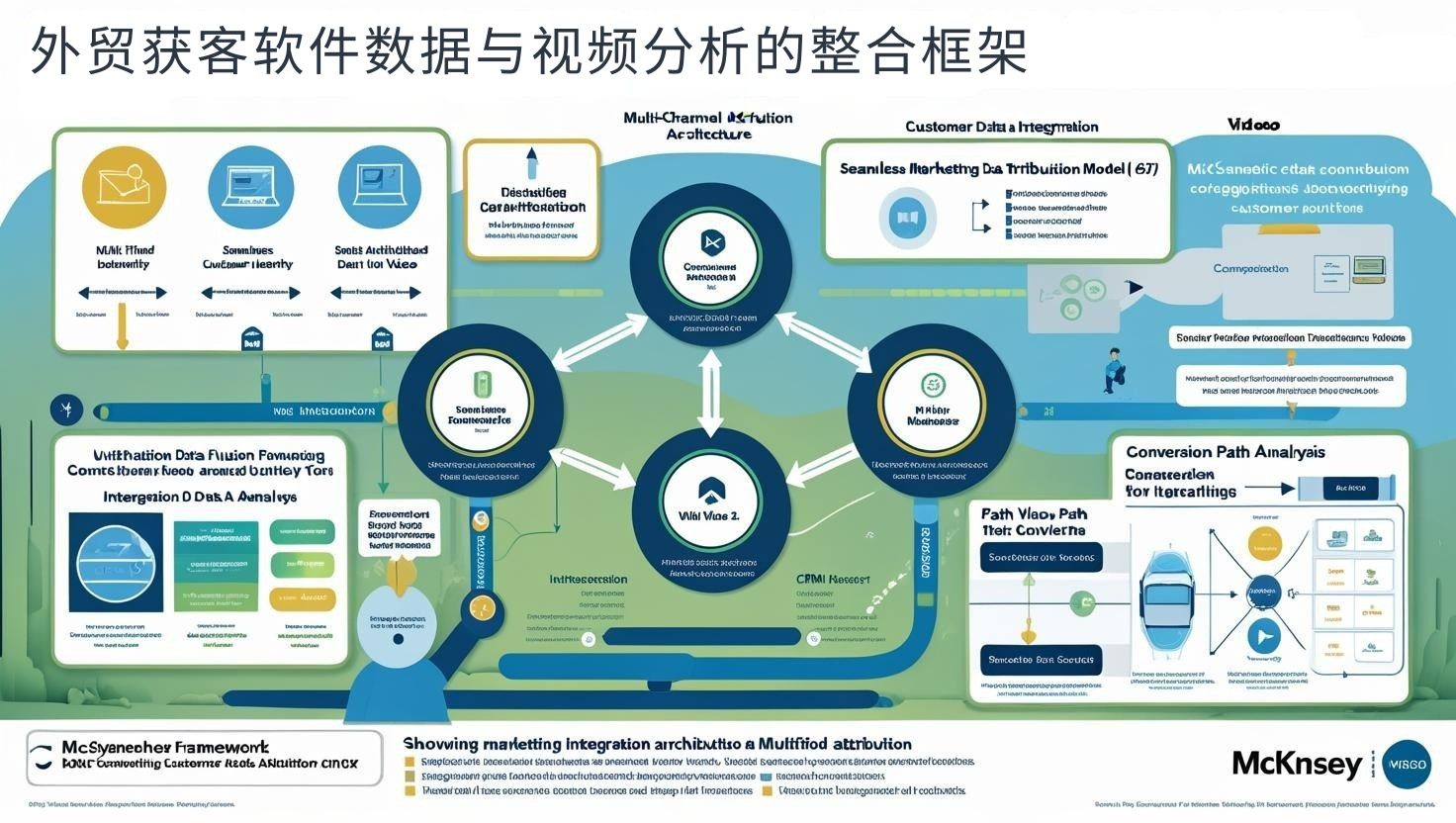 外贸获客软件数据与视频分析的整合框架