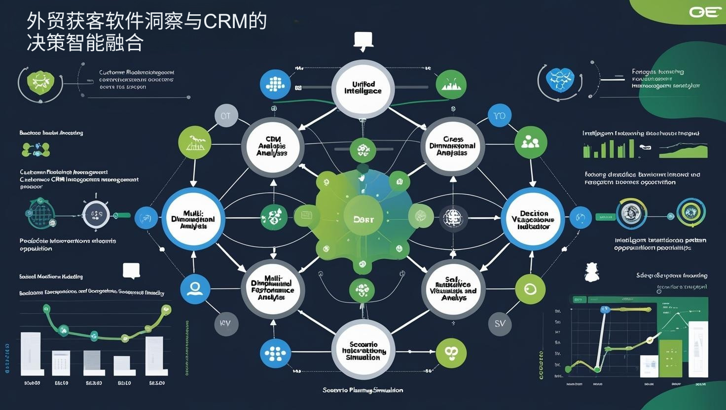 外贸获客软件洞察与CRM的决策智能融合