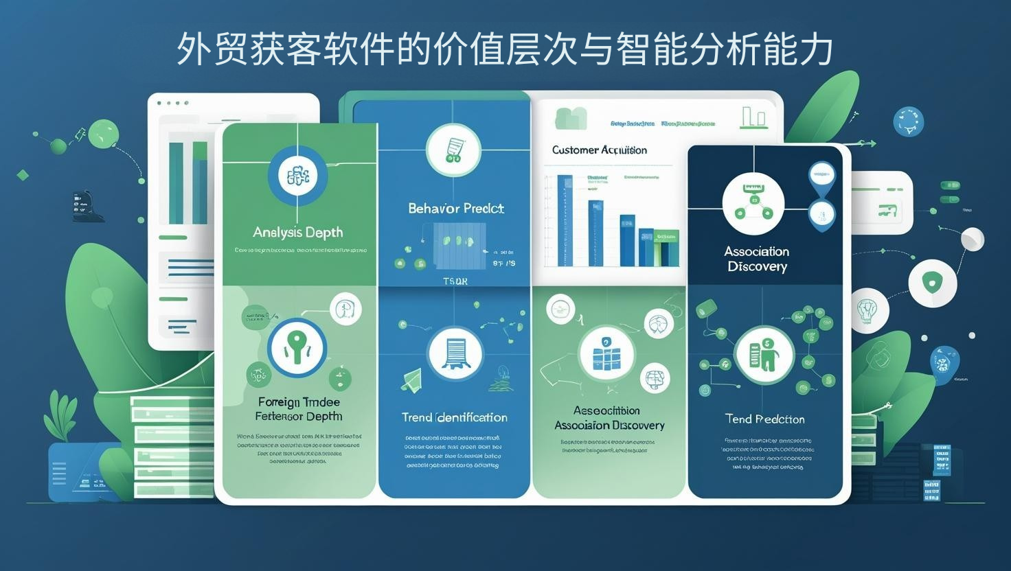 外贸获客软件的价值层次与智能分析能力