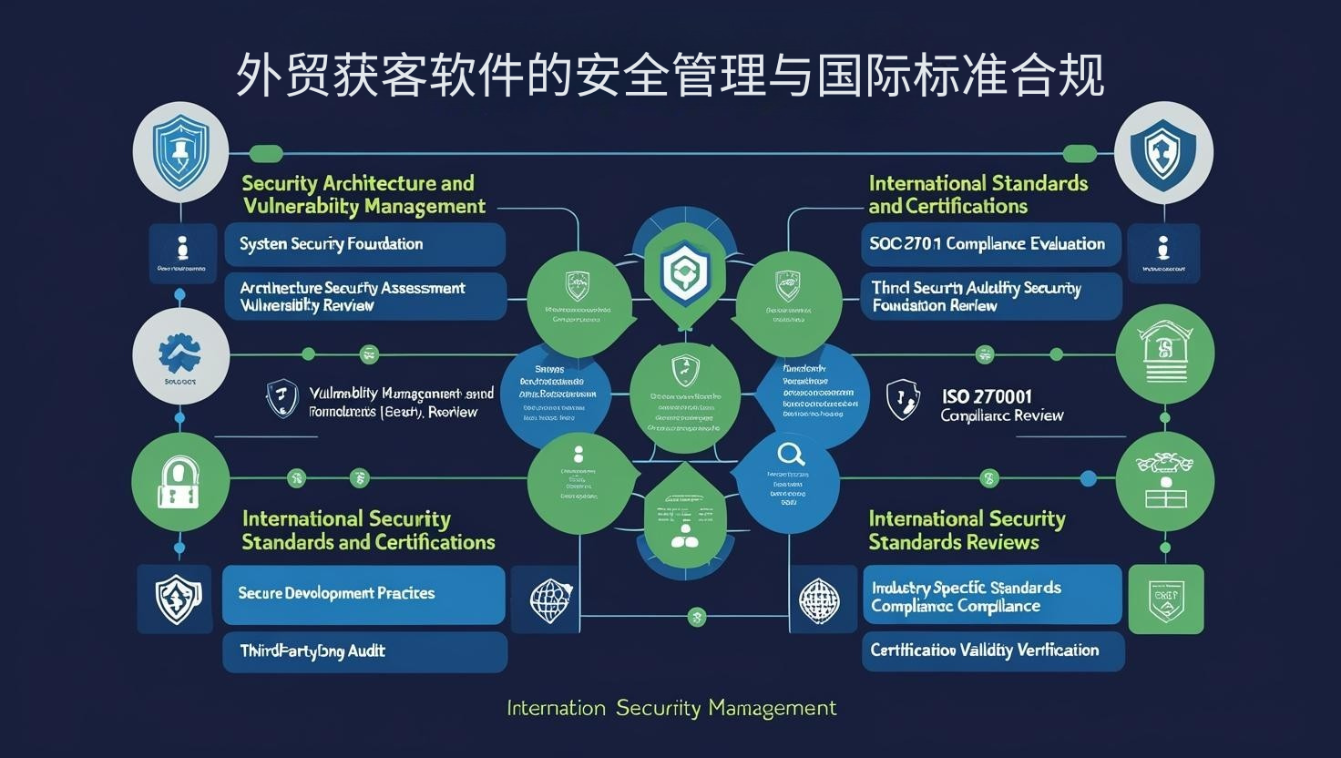 外贸获客软件的安全管理与国际标准合规