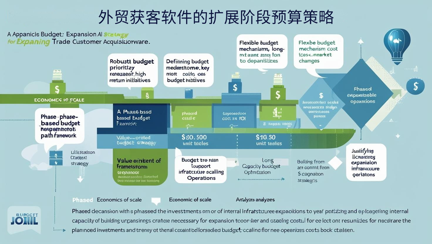 外贸获客软件的扩展阶段预算策略
