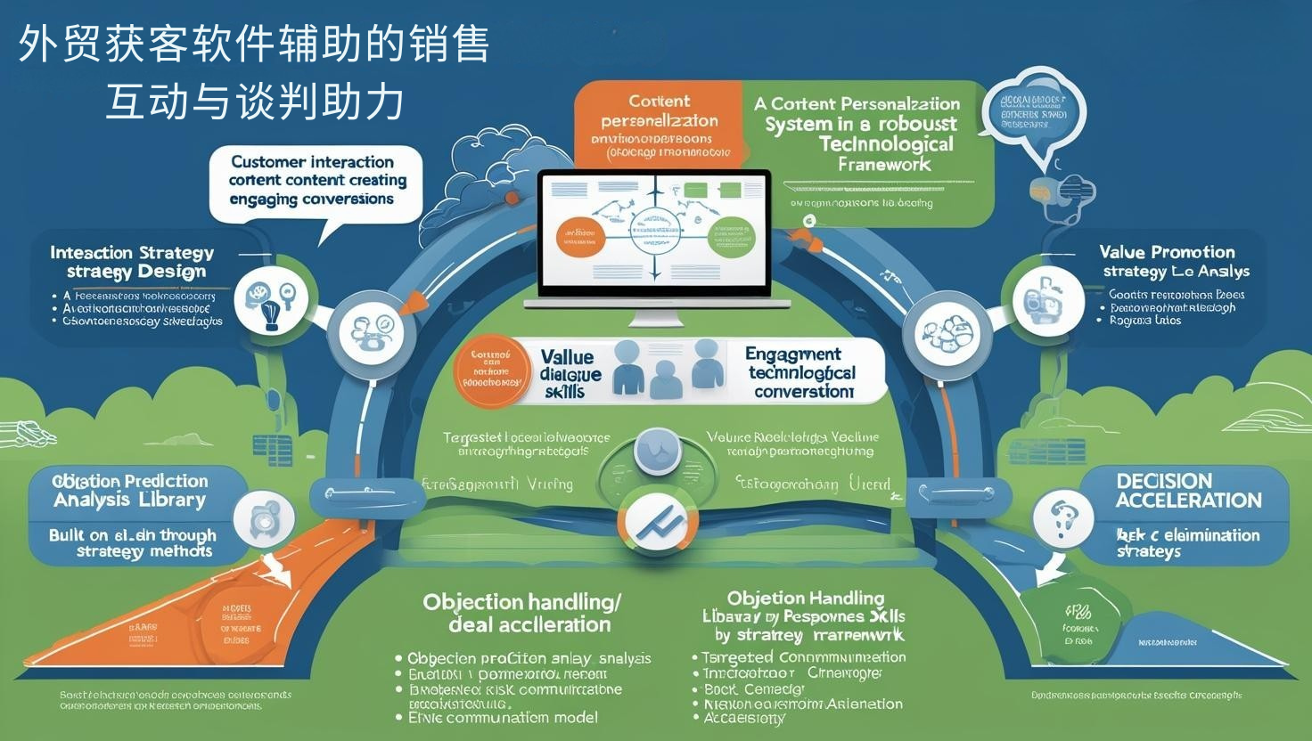 外贸获客软件辅助的销售互动与谈判助力
