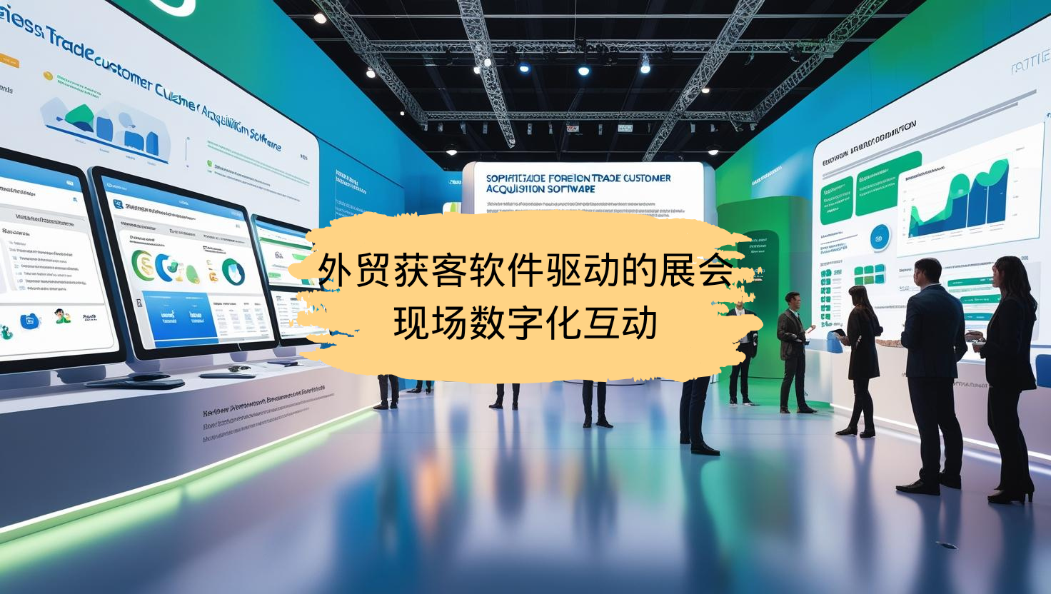 外贸获客软件驱动的展会现场数字化互动