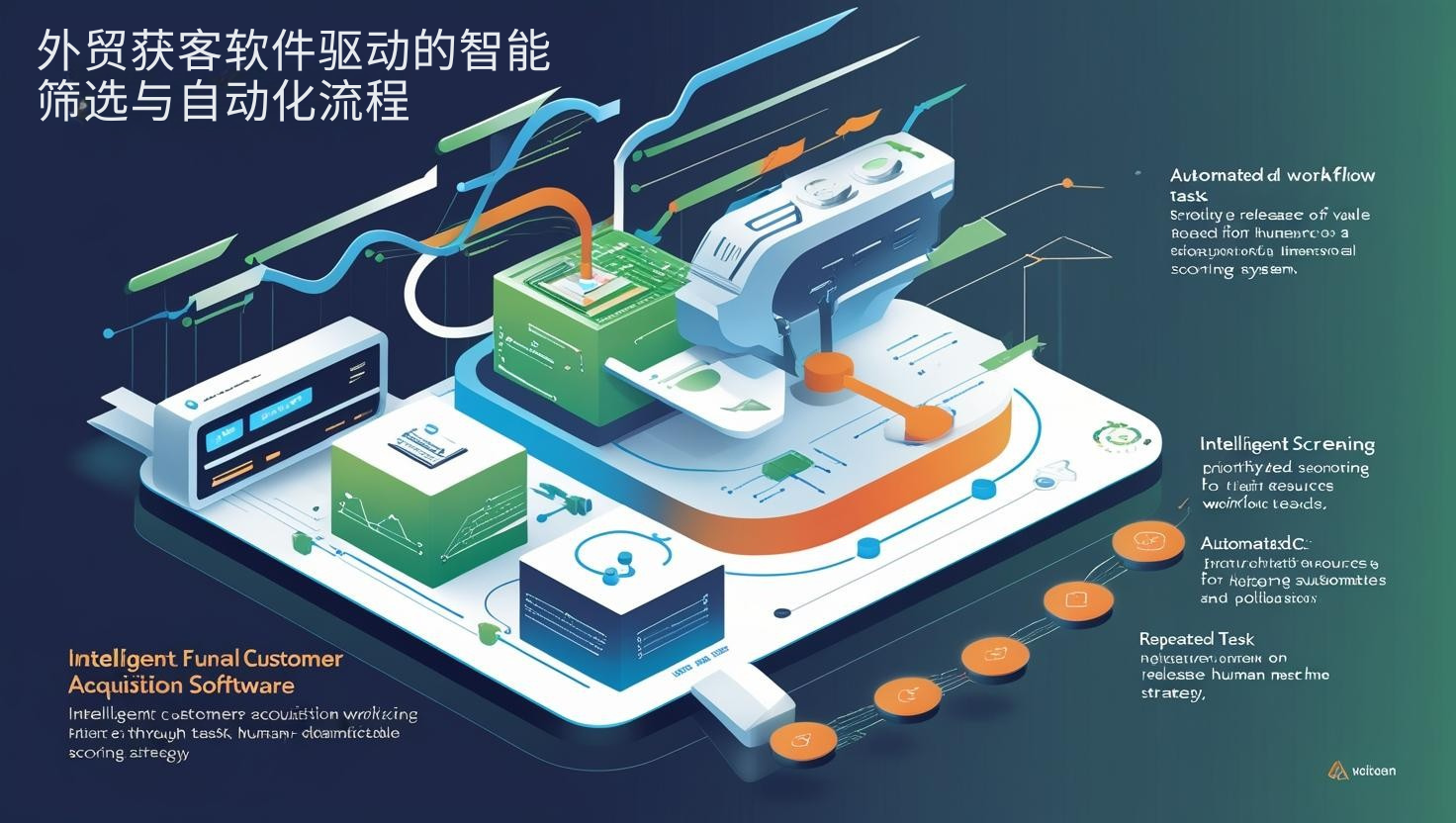 外贸获客软件驱动的智能筛选与自动化流程