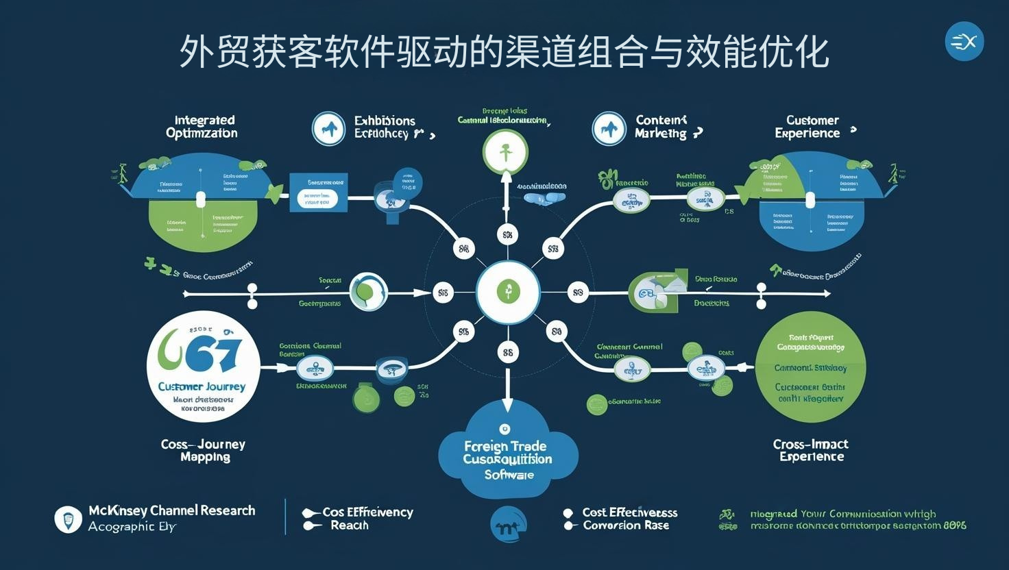 外贸获客软件驱动的渠道组合与效能优化