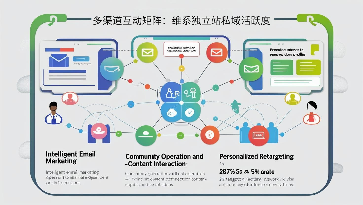多渠道互动矩阵：维系独立站私域活跃度