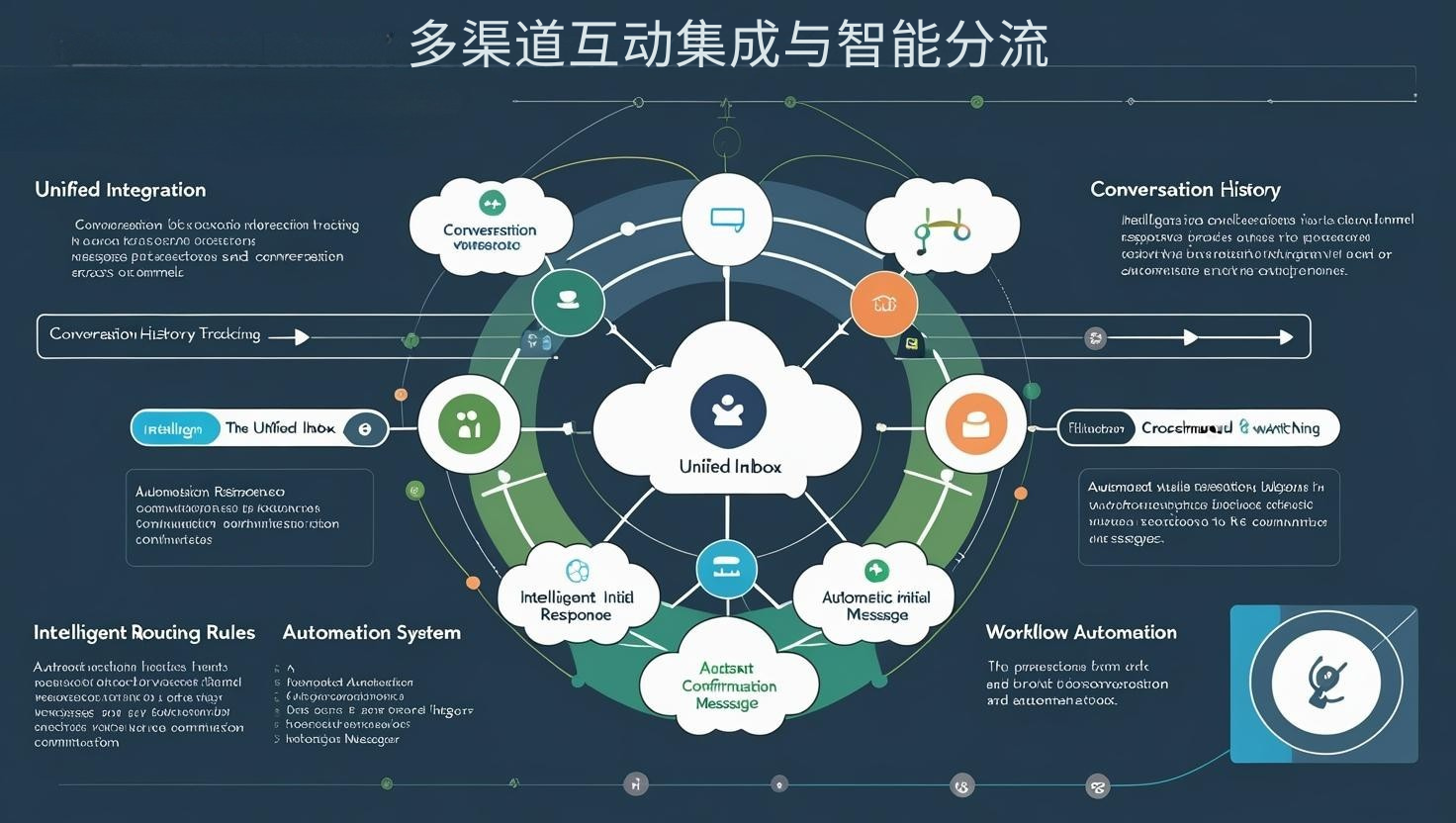 多渠道互动集成与智能分流