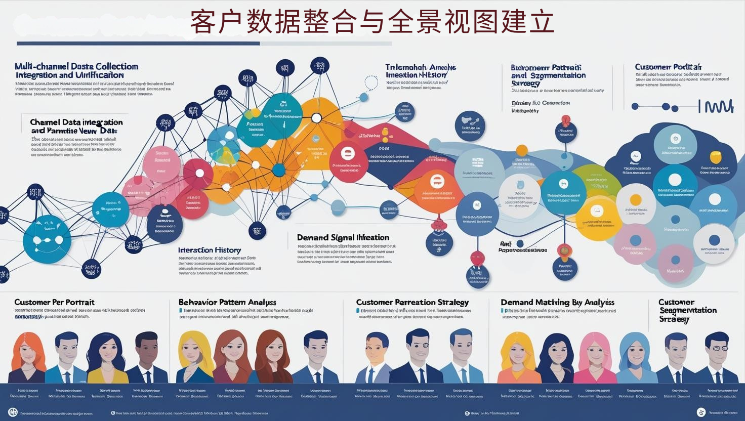 客户数据整合与全景视图建立