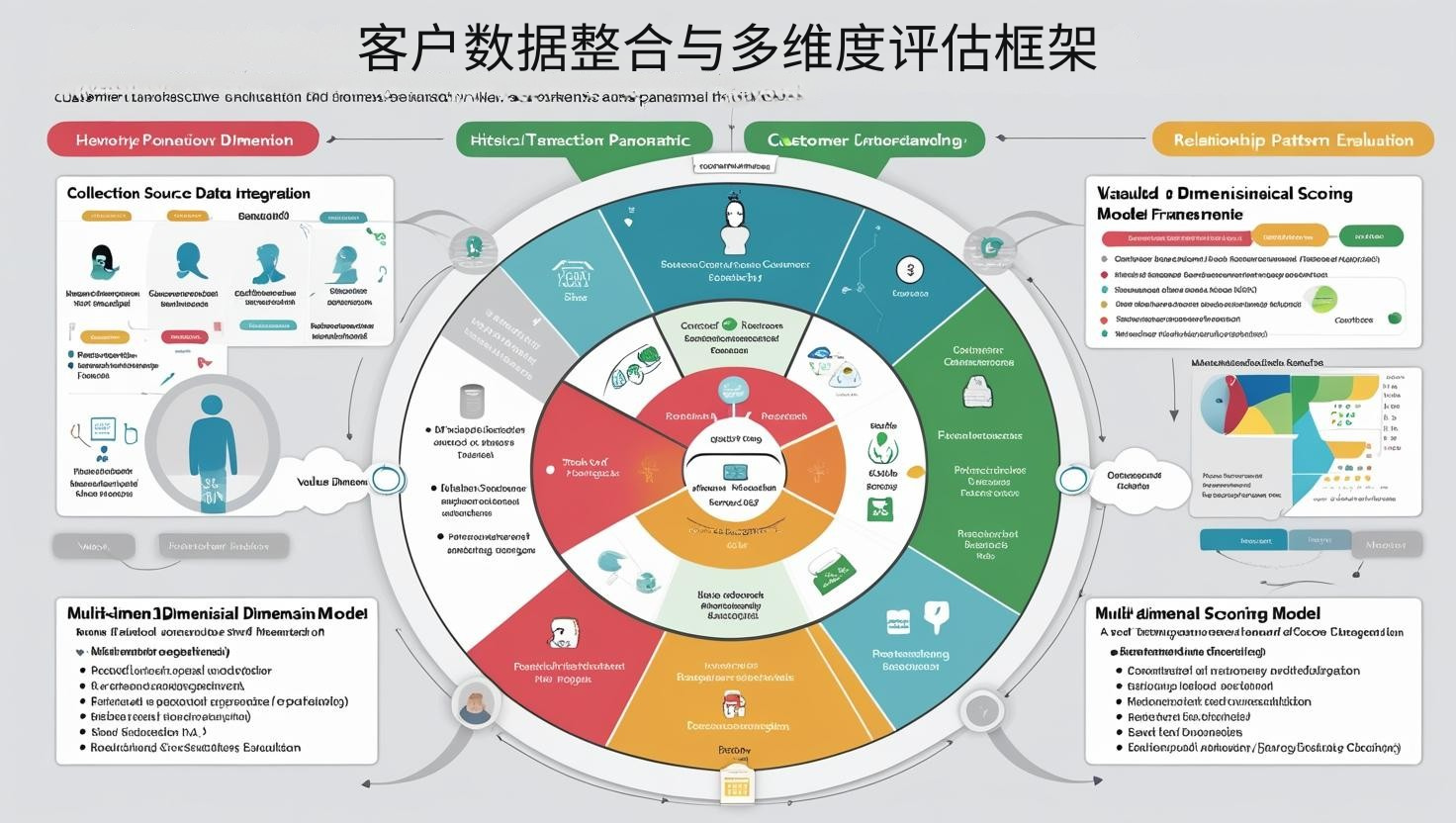 客户数据整合与多维度评估框架