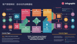 自动化营销
客户旅程映射：自动化的战略基础