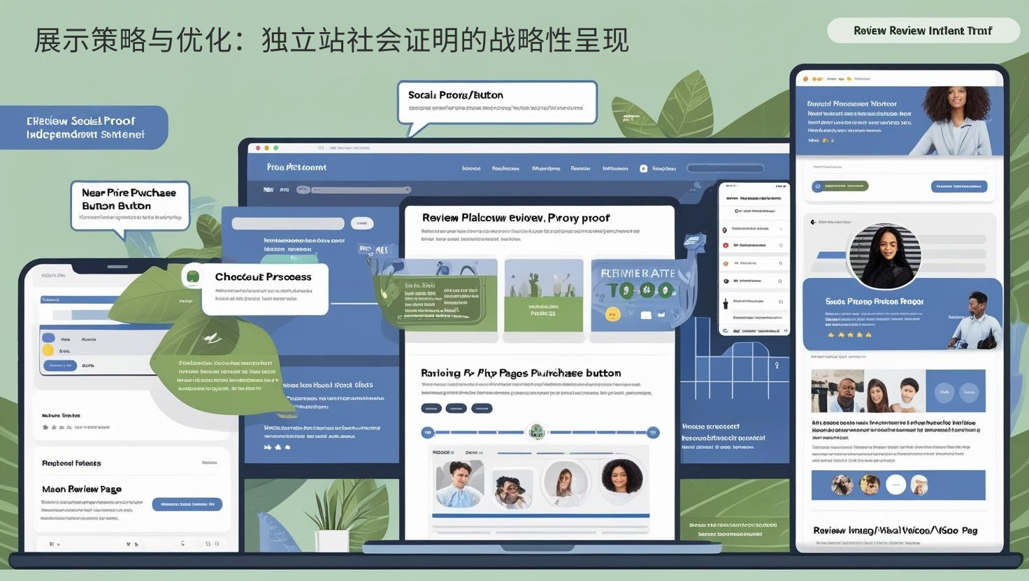 展示策略与优化：独立站社会证明的战略性呈现