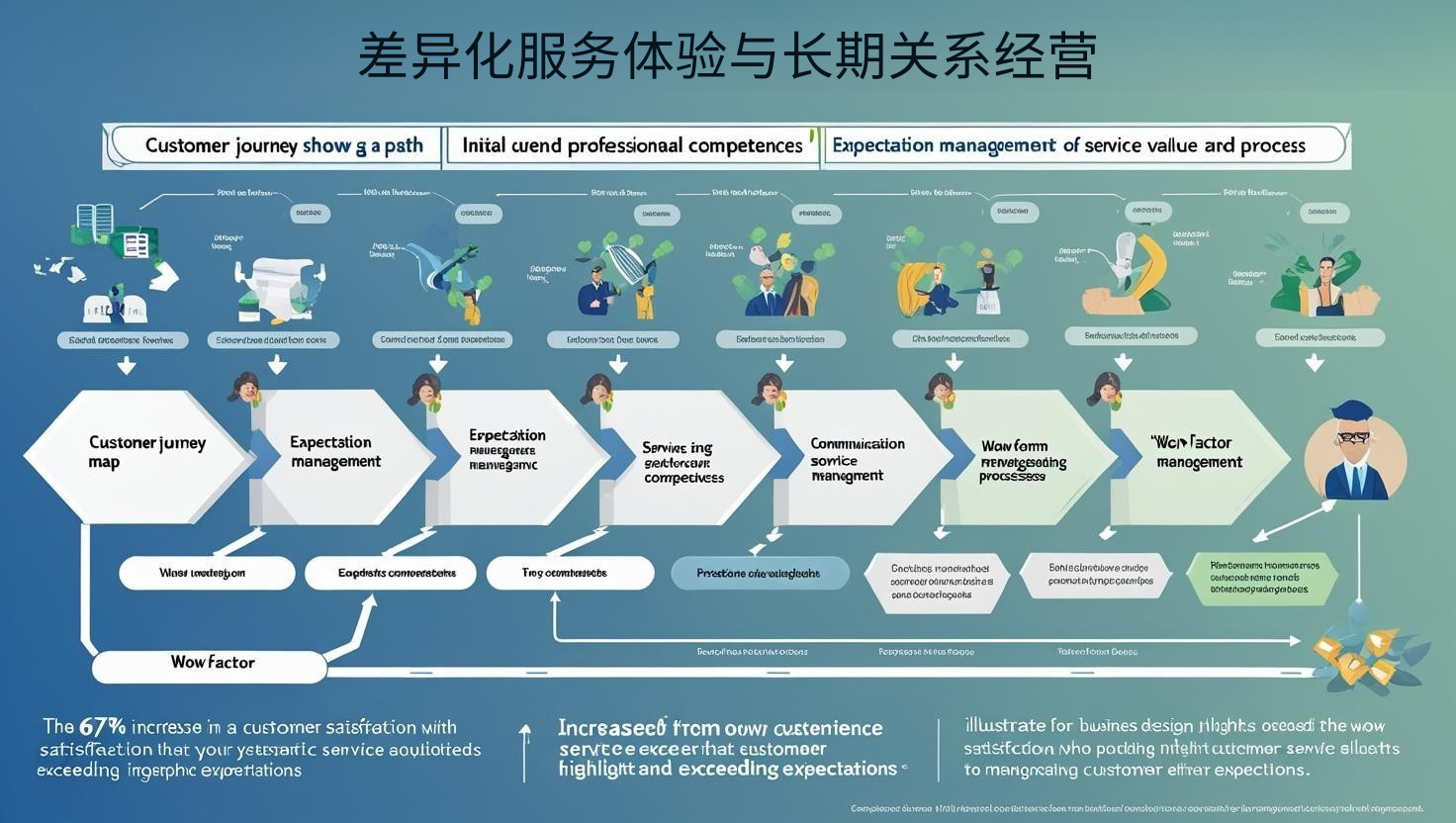 差异化服务体验与长期关系经营