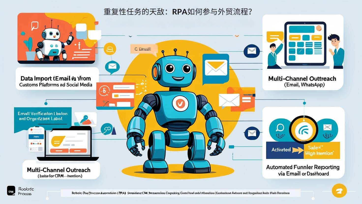 重复性任务的天敌：RPA如何参与外贸流程？