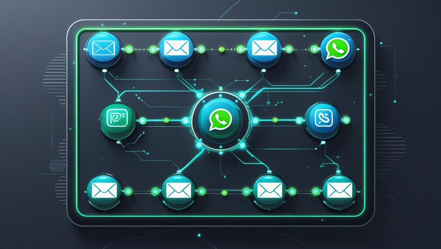 多渠道自动触达:从邮箱、社媒到WhatsApp一键搞定