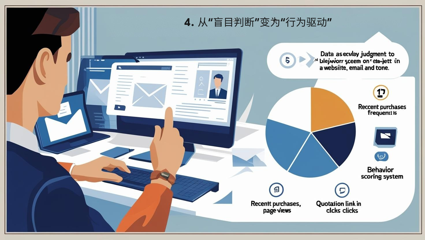 4. 从“盲目判断”变为“行为驱动”