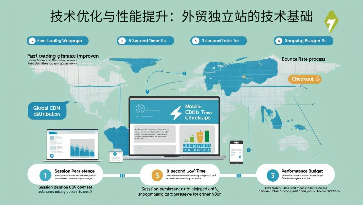 技术优化与性能提升：外贸独立站的技术基础