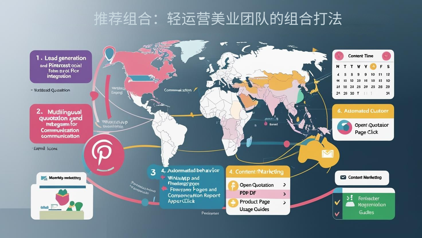 推荐组合：轻运营美业团队的组合打法