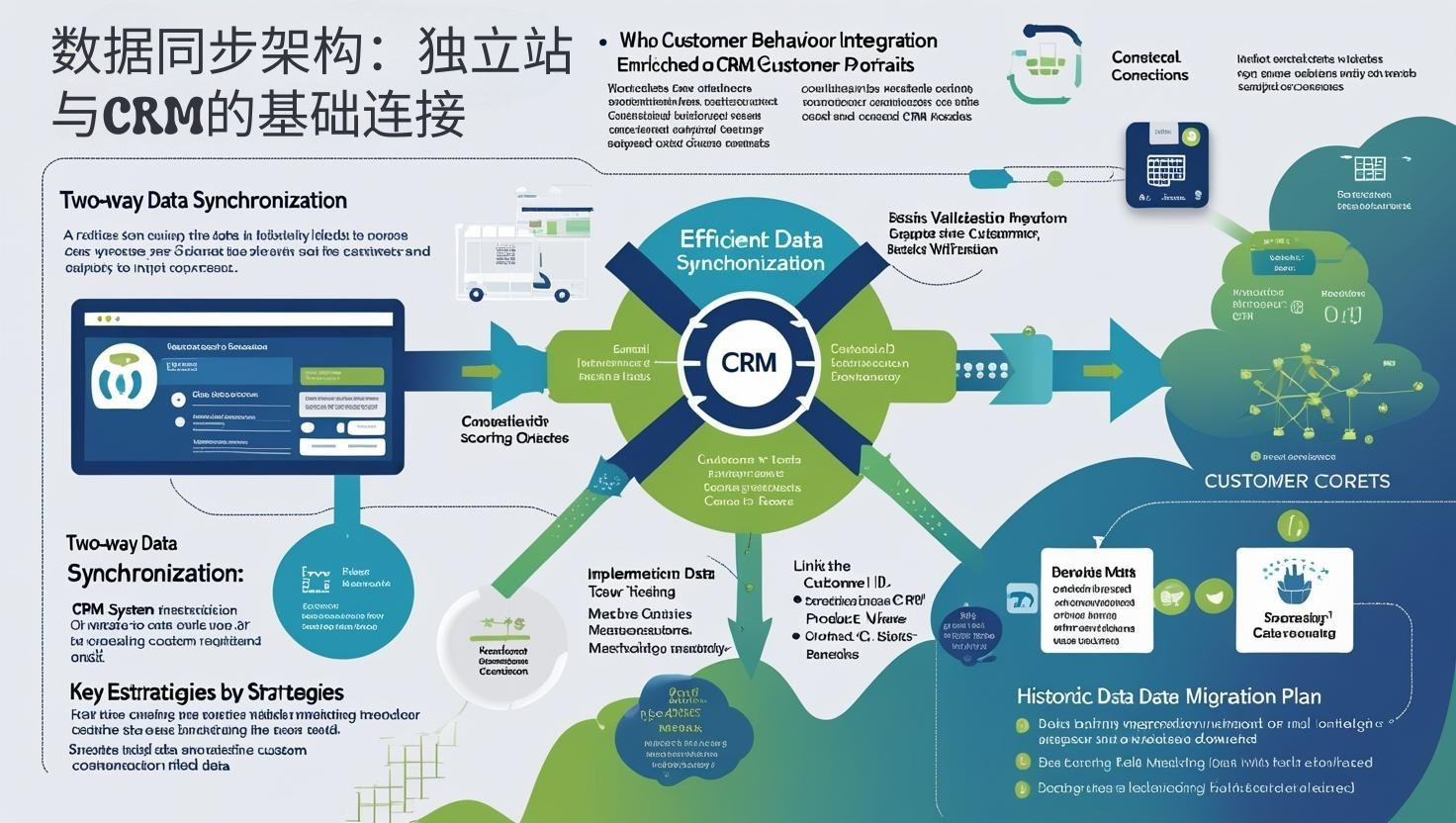 数据同步架构：独立站与CRM的基础连接