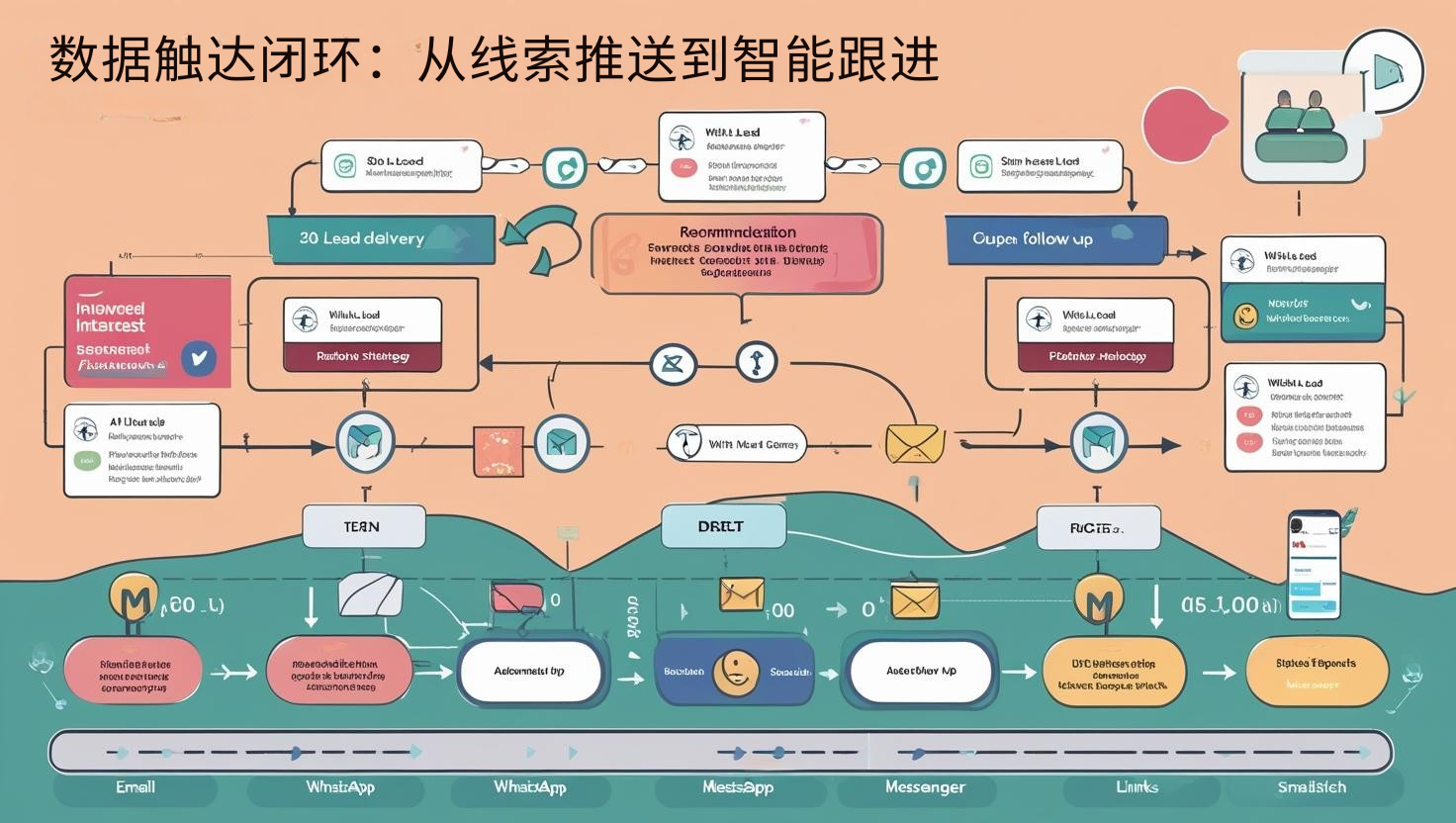 数据触达闭环：从线索推送到智能跟进