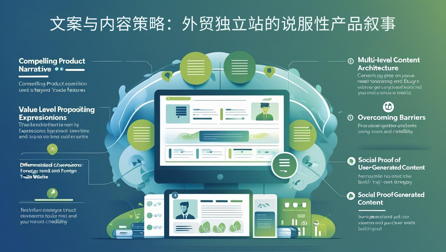 文案与内容策略：外贸独立站的说服性产品叙事