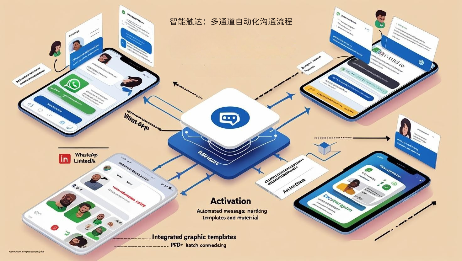智能触达：多通道自动化沟通流程