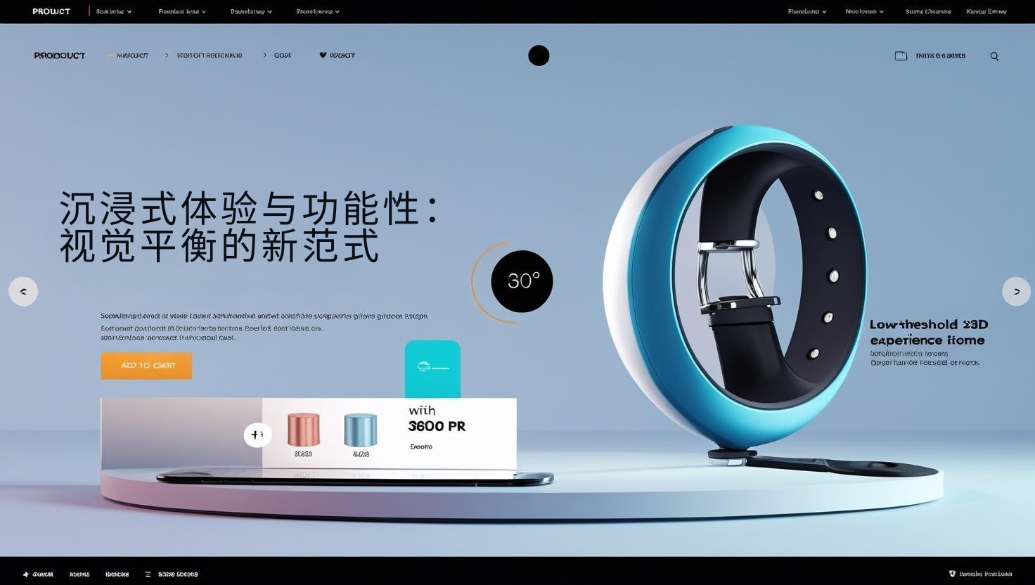 沉浸式体验与功能性：视觉平衡的新范式