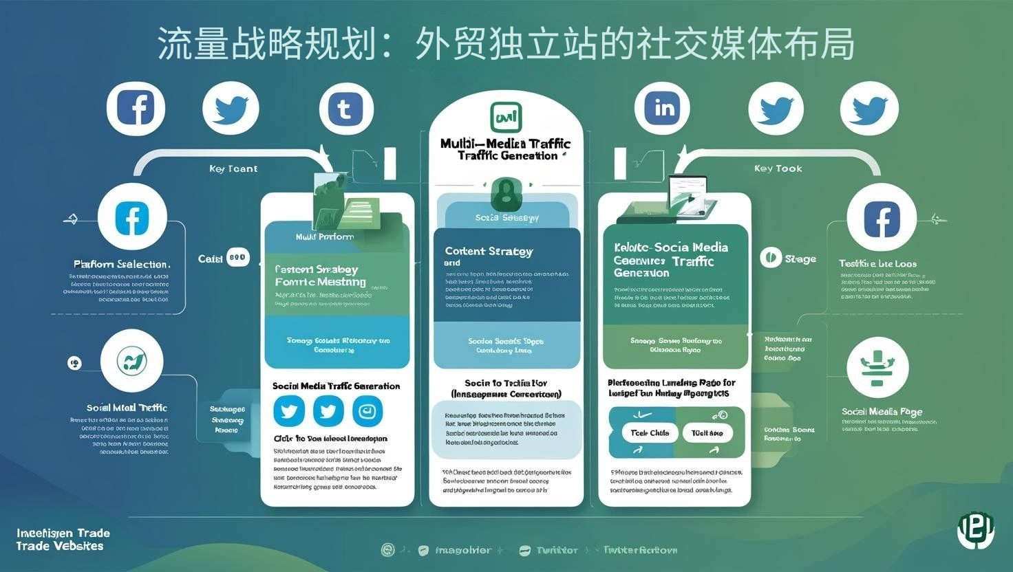 流量战略规划：外贸独立站的社交媒体布局