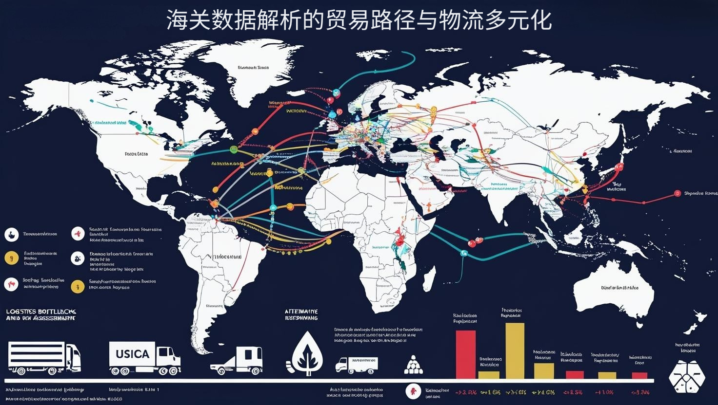 海关数据解析的贸易路径与物流多元化