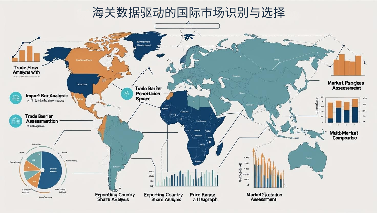 海关数据驱动的国际市场识别与选择