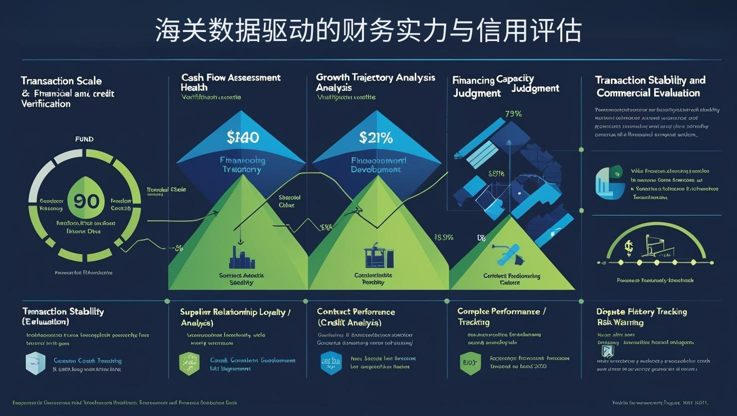海关数据驱动的财务实力与信用评估