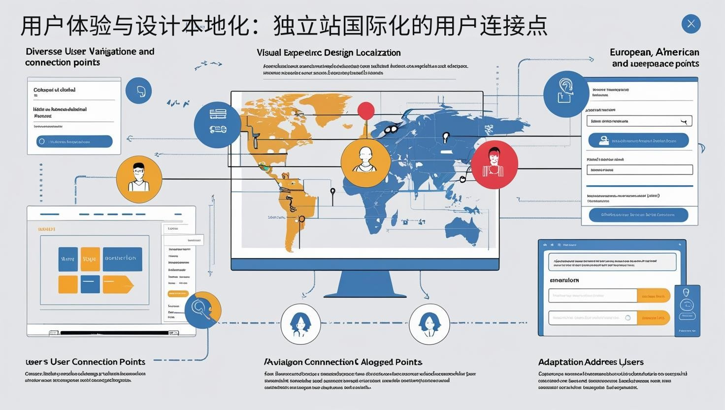 用户体验与设计本地化：独立站国际化的用户连接点