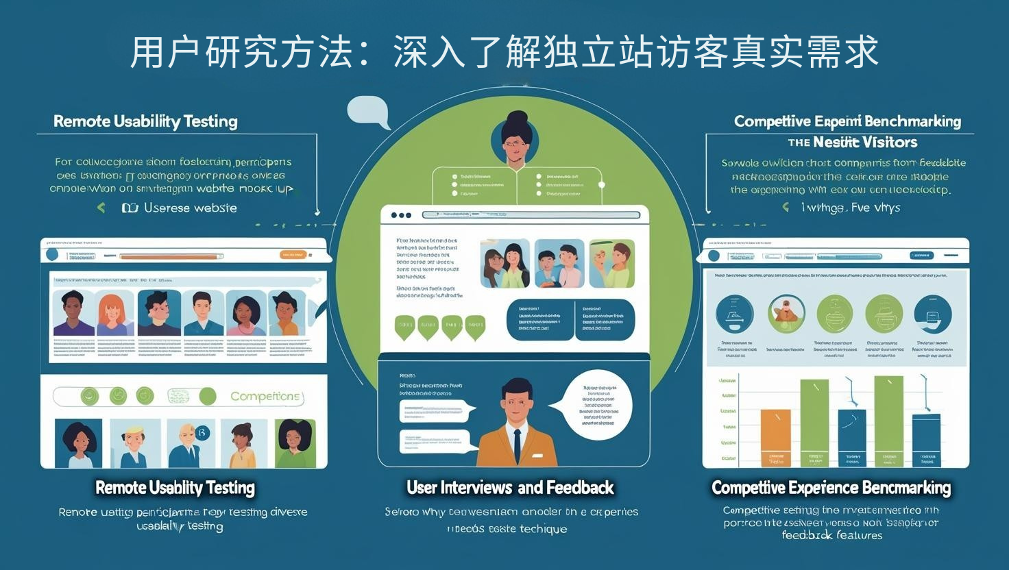 用户研究方法：深入了解独立站访客真实需求