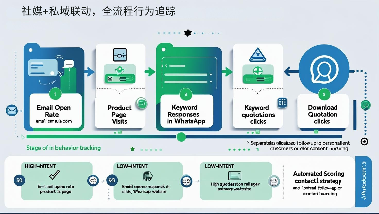社媒+私域联动，全流程行为追踪