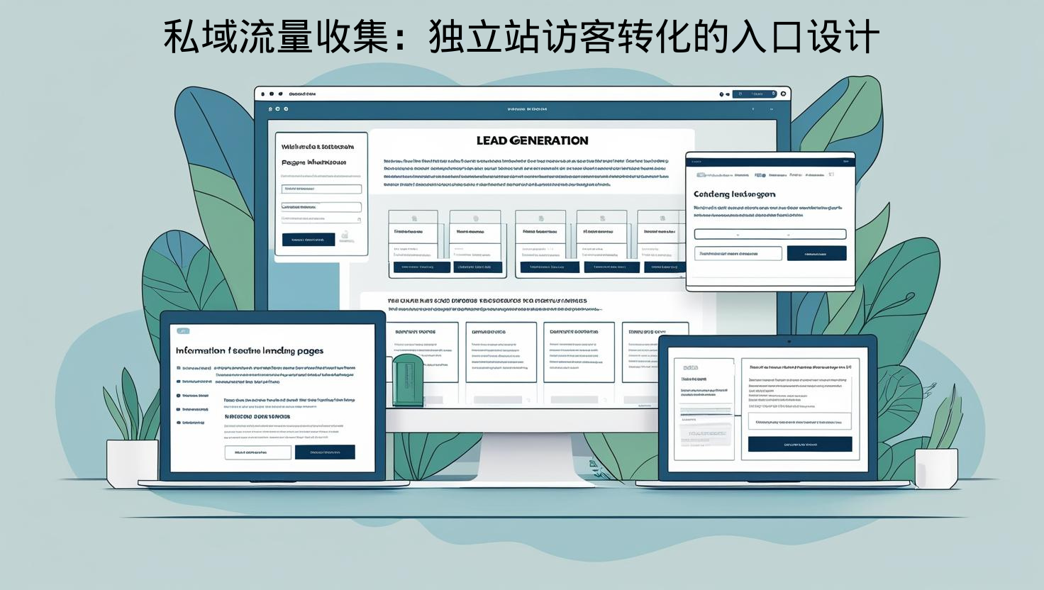 私域流量收集：独立站访客转化的入口设计