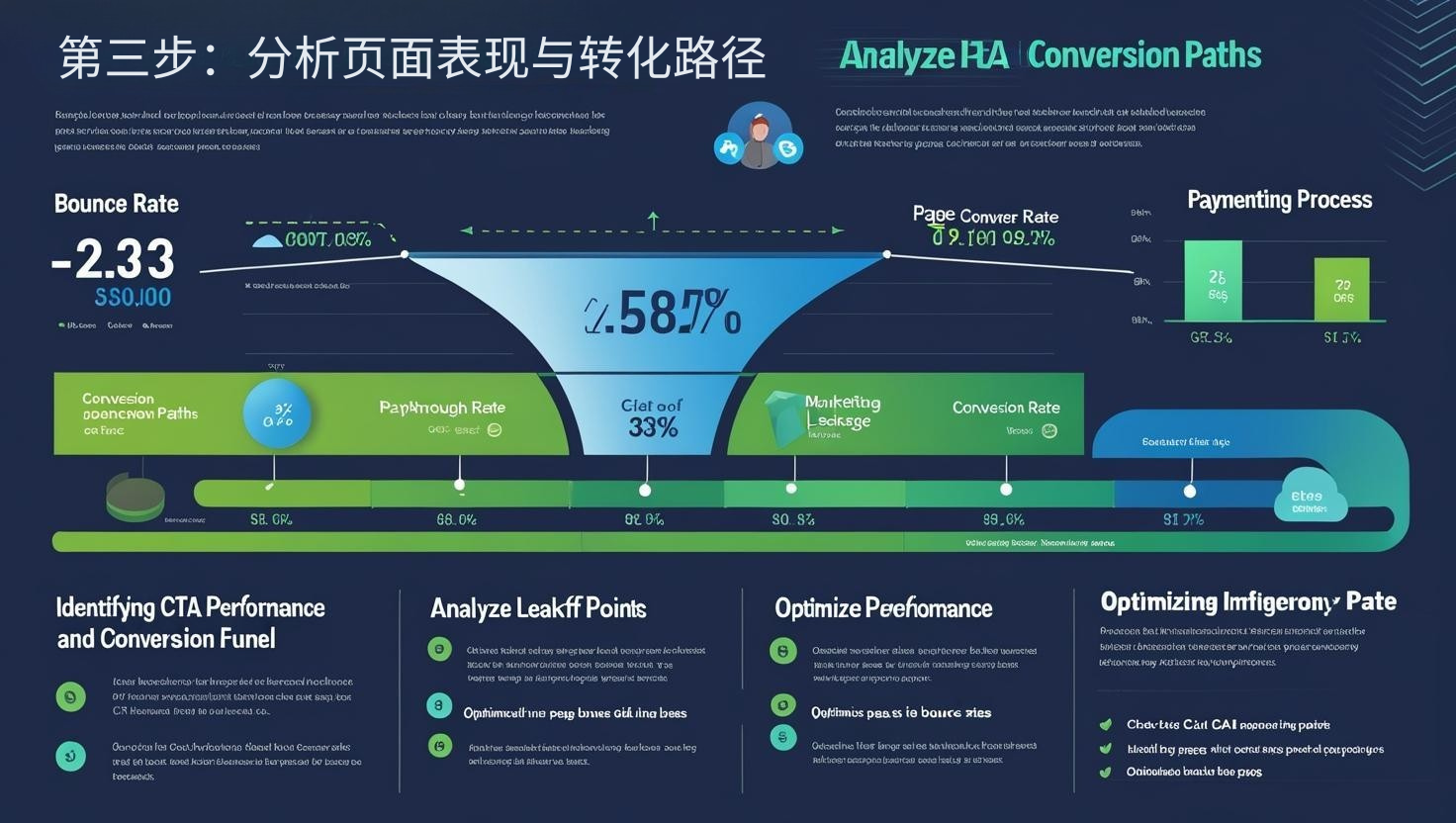 第三步：分析页面表现与转化路径
