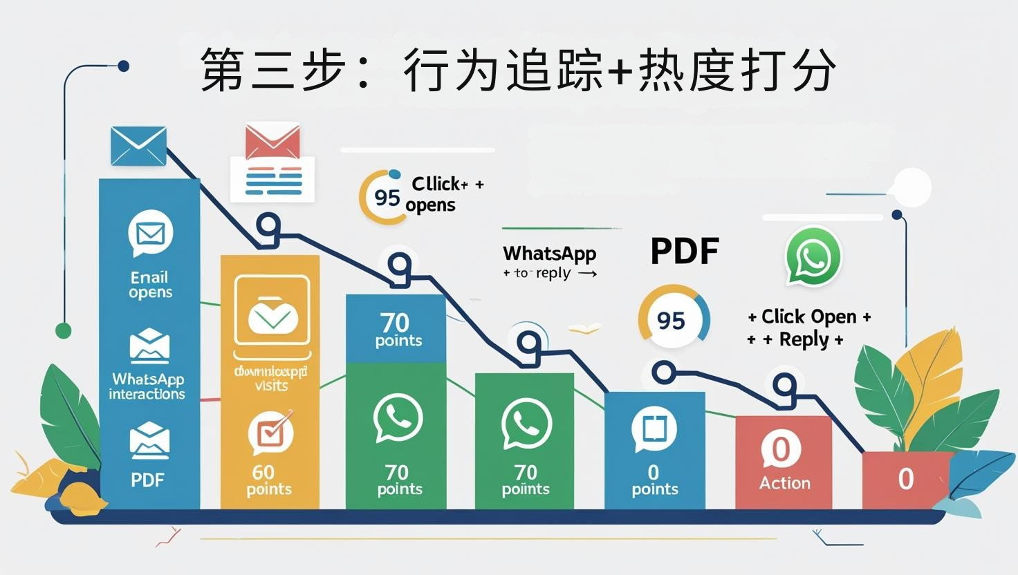 第三步：行为追踪+热度打分
