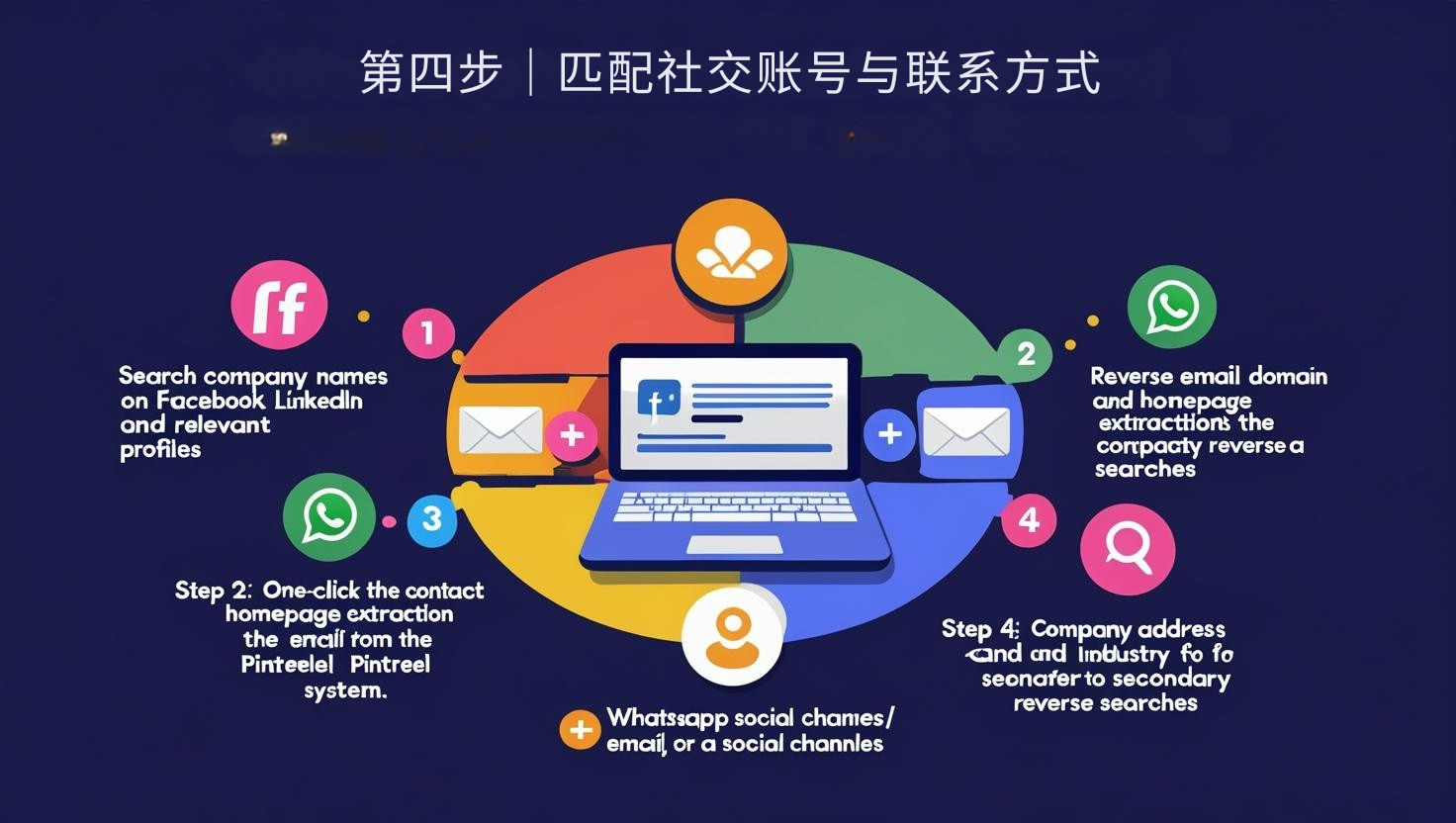 第四步｜匹配社交账号与联系方式
